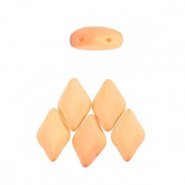 Matubo GemDuo Perlen 8x5mm Bondeli - Matt orange